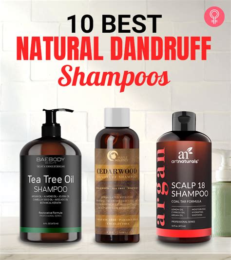 10 Best Natural Shampoos .